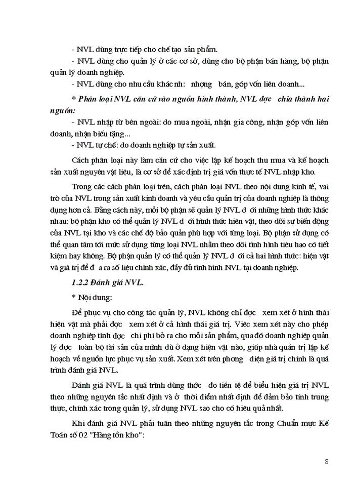 image for page Hoàn thiện kế toán nguyên vật liệu tại công ty cổ phần may Thăng Long