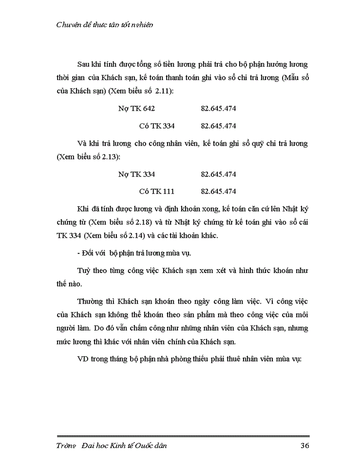 image for page Hoàn thiện công tác kế toán tiền lương và các khoản trích theo lương tại Công ty TNHH Du lịch - Khách sạn Valentine – Cửa Lò