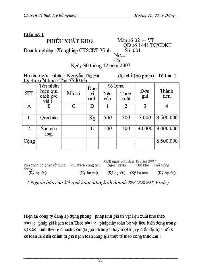 image for page Kế toán tập hợp chi phí sản xuất và tính giá thành sản phẩm tại Xí nghiệp Cơ khí sửa chữa đóng tàu Vinh trực thuộc Công Ty cổ phần Vận Tải tàu thủy Nghệ An- VINASHIN