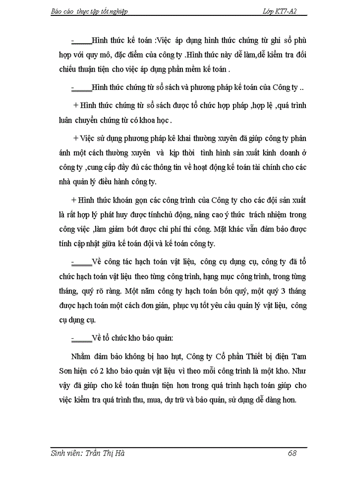 image for page Hoàn thiện kế toán nguyên vật liệu và công cụ dụng cụ tại Công ty Cổ phần Thiết bị điện Tam Sơn