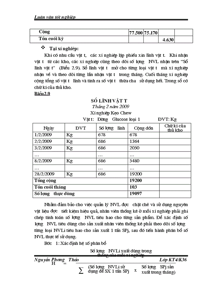 image for page Hoàn thiện công tác kế toán nguyên vật liệu tại Công ty TNHH TM Ngọc Hoa