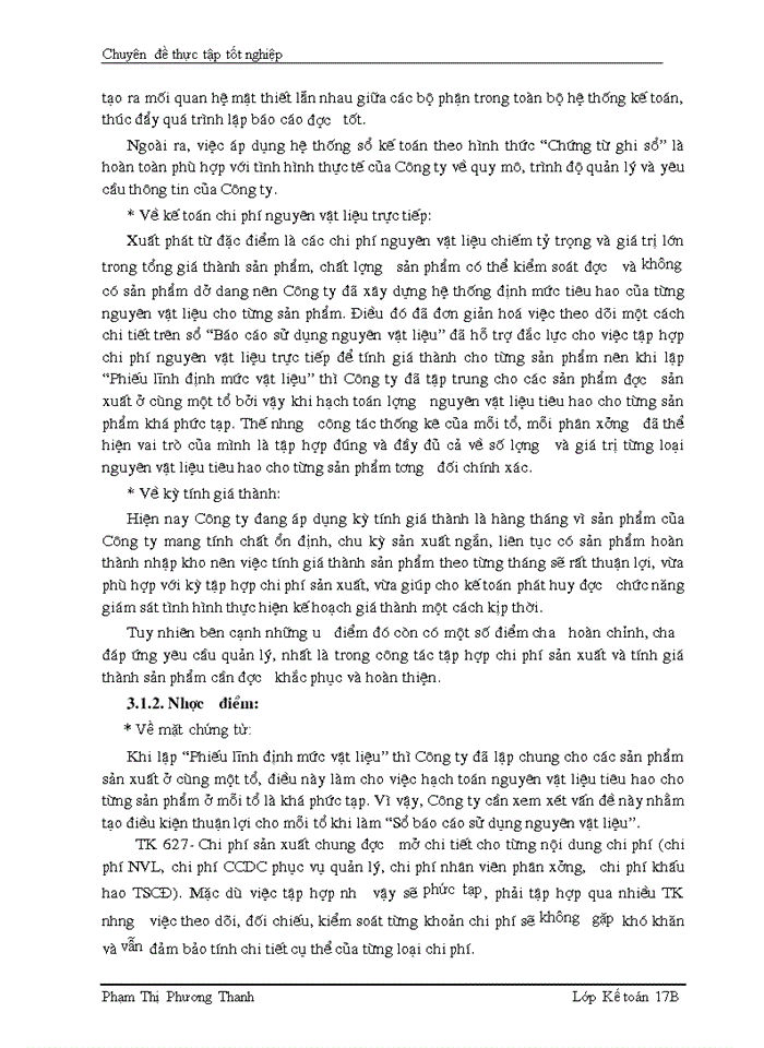 image for page Thực trạng công tác hạch toán chi phí sản xuất và tính giá thành sản phẩm  tại công ty TNHH thương mại quốc tế Mùa Vàng