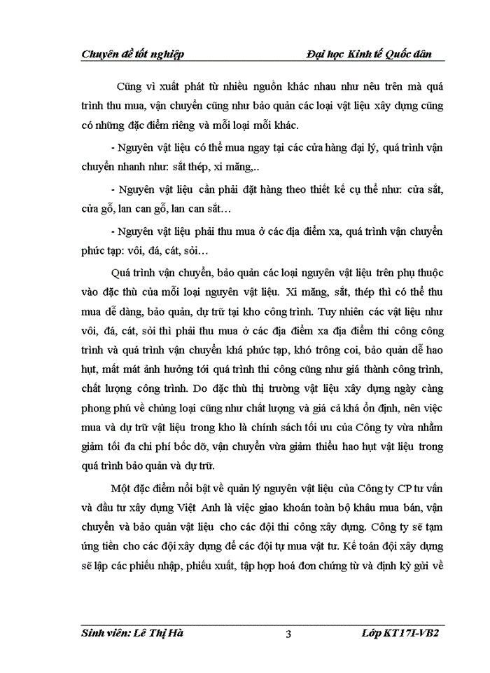 image for page Hoàn thiện công tác kế toán nguyên vật liệu tại công ty cổ phần tư vấn và đầu tư xây dựng việt anh