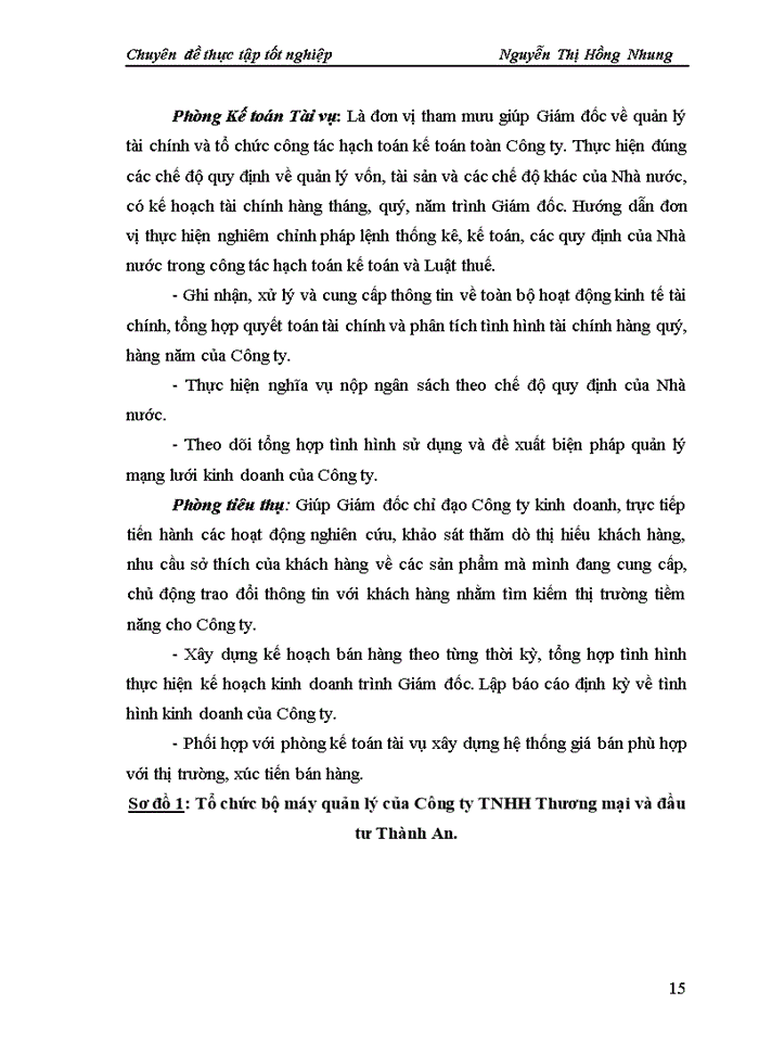 image for page Hoàn thiện công tác kế toán bán hàng và xác định kết quả bán hàng tại Công ty TNHH Thương mại và Đầu tư Thành An