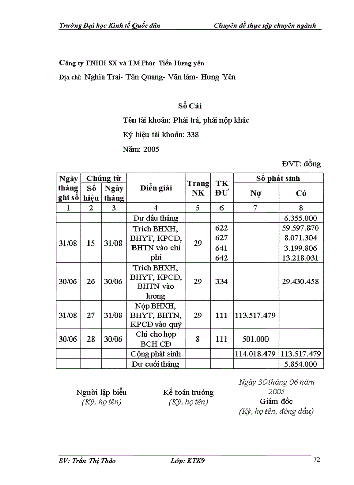 image for page Công tác tổ chức kế toán tiền lương và các khoản trích nộp theo lương tại  Công ty TNHH SX và TM  Phúc Tiến Hưng Yên