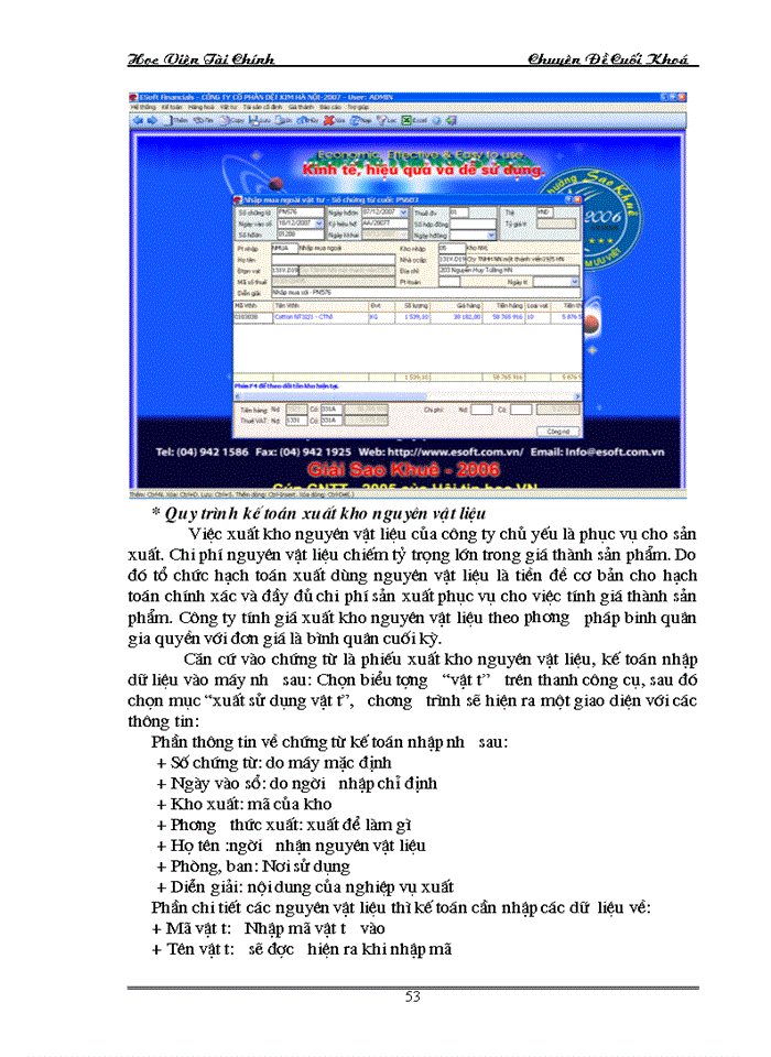 image for page Hoàn thiện công tác kế toán nguyên vật liệu tại Công ty Cổ phần Dệt Kim Hà Nội