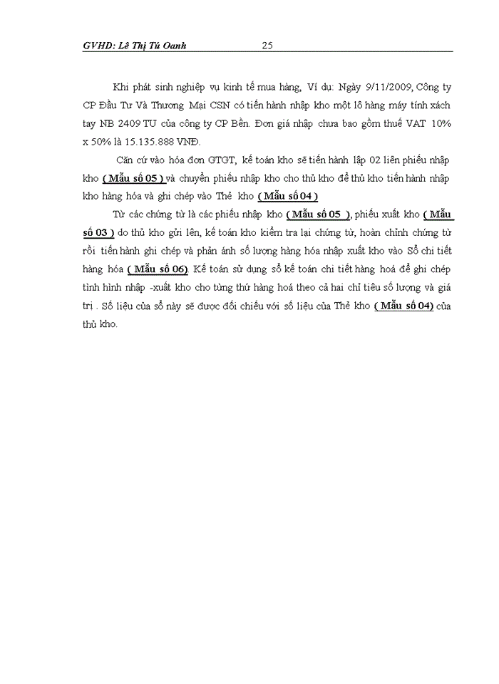 image for page Công tác kế toán  tiêu thụ hàng hoá  và xác định kết quả kinh doanh tại công ty CP Đầu Tư Và Thương Mại CSN