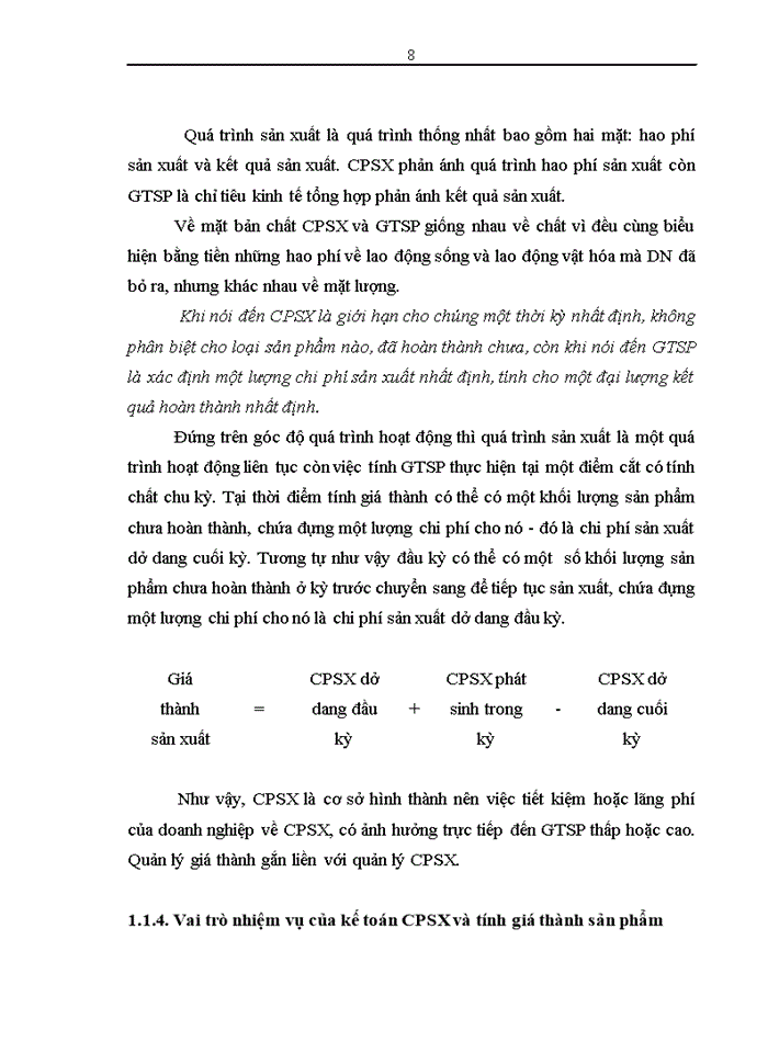 image for page Công tác tổ chức kế toán tập hợp chi phí sản xuất và tính giá thành sản phẩm tại Công ty TNHH Nhà nước một thành viên Giầy Thượng Đình