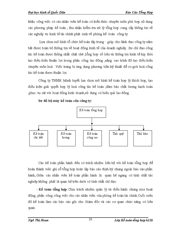 image for page Tổ chức bộ máy kế toán và hệ thống kế toán tại Công ty TNHH Kỹ Thuật Minh Tuyết.