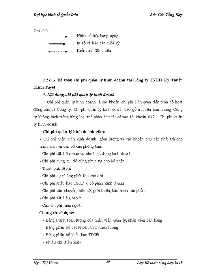 image for page Tổ chức bộ máy kế toán và hệ thống kế toán tại Công ty TNHH Kỹ Thuật Minh Tuyết.