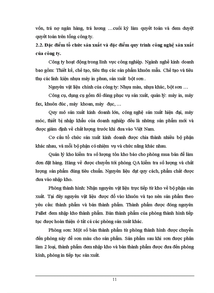 image for page Tổ chức công tác Hạch toán kế toán nguyên vật liệu, công cụ dụng cụ tại công ty Trách nhiệm hữu hạn Bình Tây