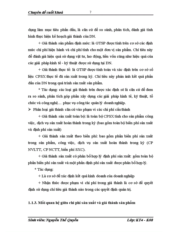 image for page Công tác tổ chức kế toán tập hợp chi phí sản xuất và tính giá thành sản phẩm tại Công ty TNHH Nhà nước một thành viên Giầy Thượng Đình