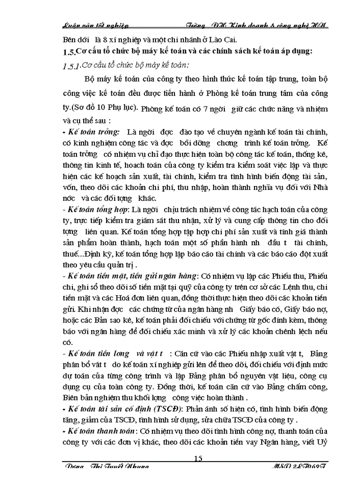 image for page Thực trạng công tác kế toán nguyên vật liệu tại công ty cổ phần Phong Phú.