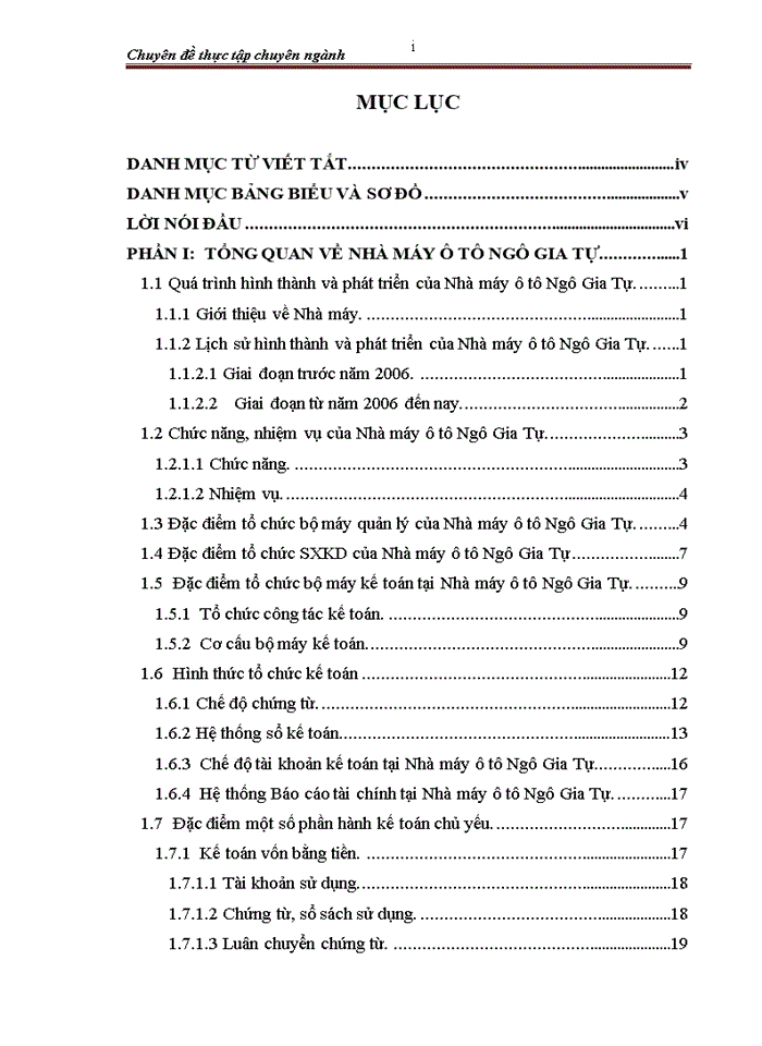 image for page Hạch toán chi phí sản xuất và tính giá thành sản phẩm tại Nhà máy ô tô Ngô Gia Tự