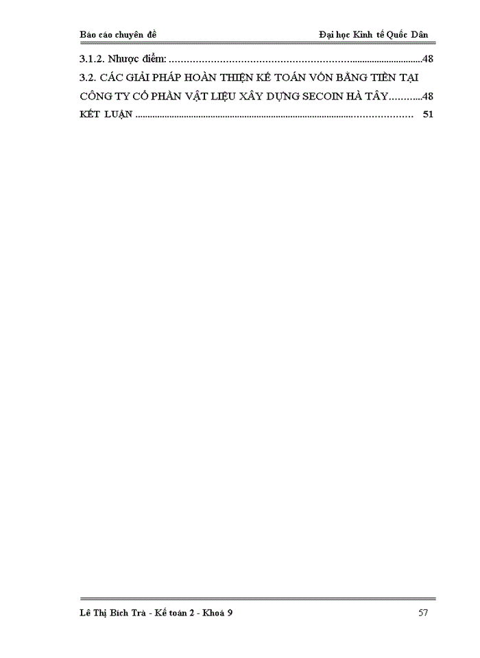 image for page Hoàn thiện  kế toán vốn bằng tiền tại Công ty Cổ phần Vật liệu Xây dựng SECOIN Hà Tây