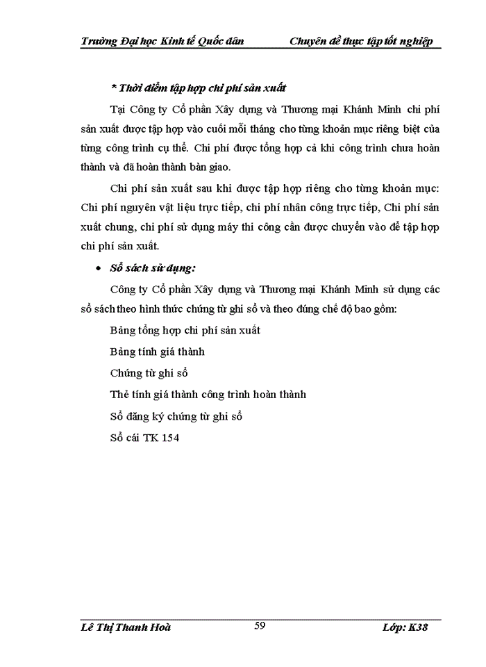 image for page Hoàn thiện kế toán chi phí sản xuất và tính giá thành sản phẩm tại Công ty Cổ phần Xây dựng và Thương mại Khánh Minh