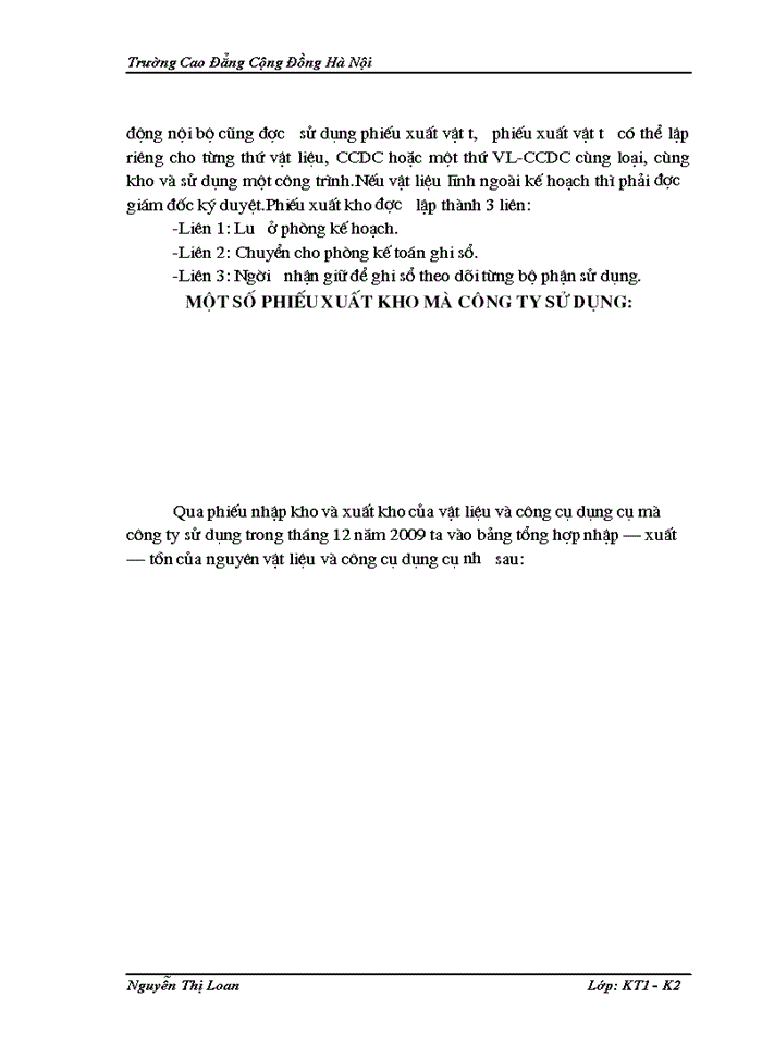 image for page Tổ chức công tác kế toán NVL,CCDC ở công ty TNHH Minh Hoàng