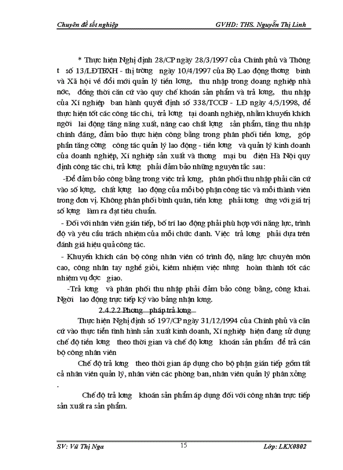 image for page Kế toán tiền lương và các khoản trích theo lương tại Xí nghiệp sản xuất và thương mại Bưu điện Hà Nội