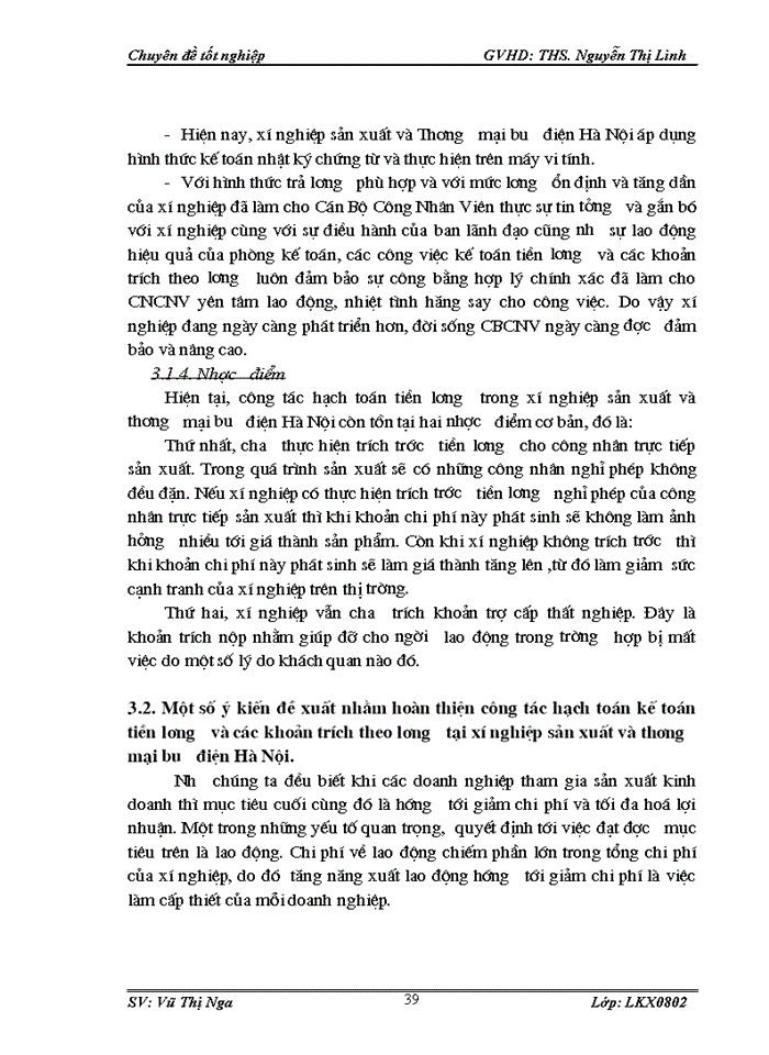 image for page Kế toán tiền lương và các khoản trích theo lương tại Xí nghiệp sản xuất và thương mại Bưu điện Hà Nội