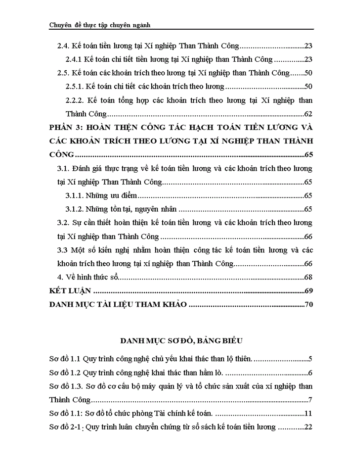 image for page Kế toán tiền lương và các khoản trích theo lương tại xí nghiệp than Thành Công