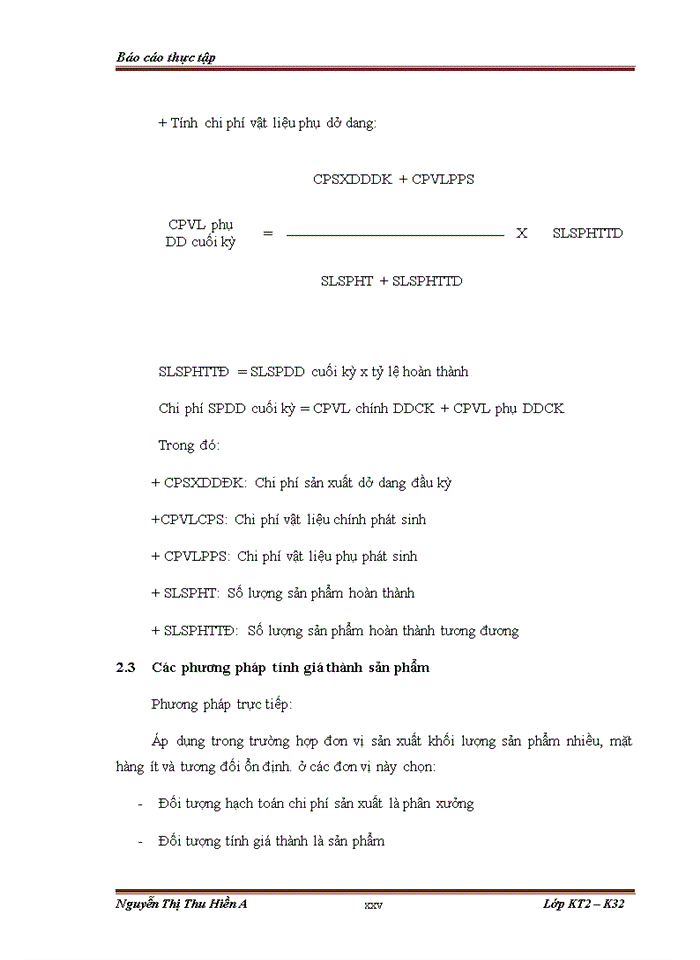 image for page Hạch toán chi phí sản xuất và tính giá thành sản phẩm tại Nhà máy ô tô Ngô Gia Tự