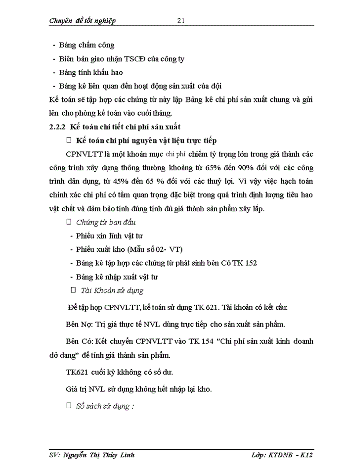 image for page Kế toán chi phí sản xuất và tính giá thành sản phẩm xây lắp tại Công ty Cổ phần Xây dựng và Thương mại Hoàng Ngân