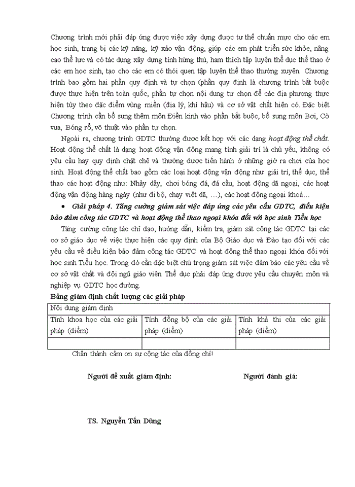 image for page The solution to improve the quality of physical education for elementary school children