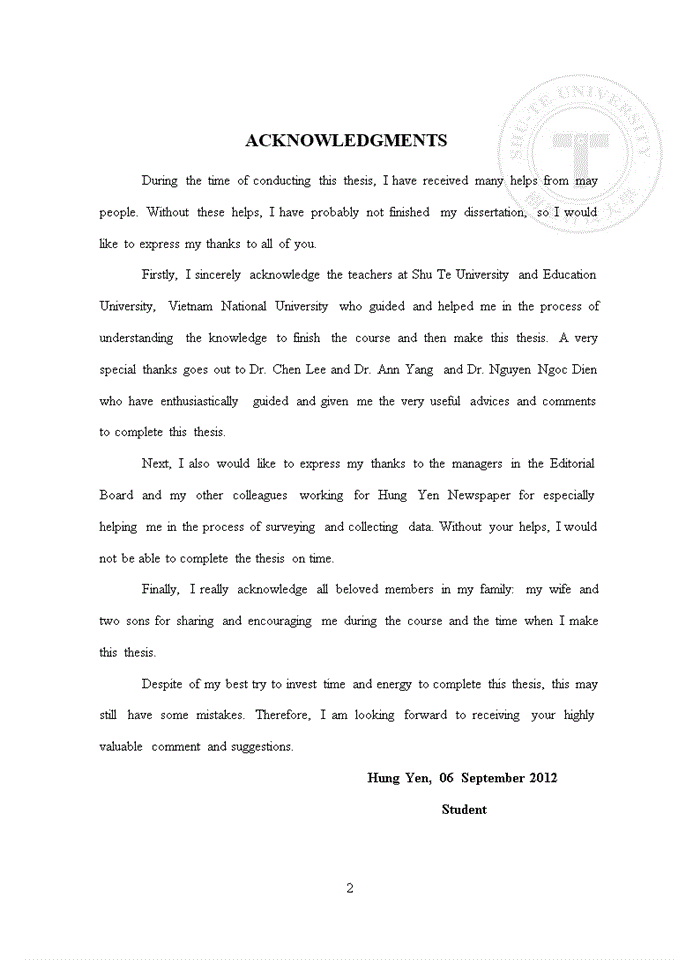 image for page Evaluate customers’ satisfaction with advertising on newspaper at Hung Yen newspaper office