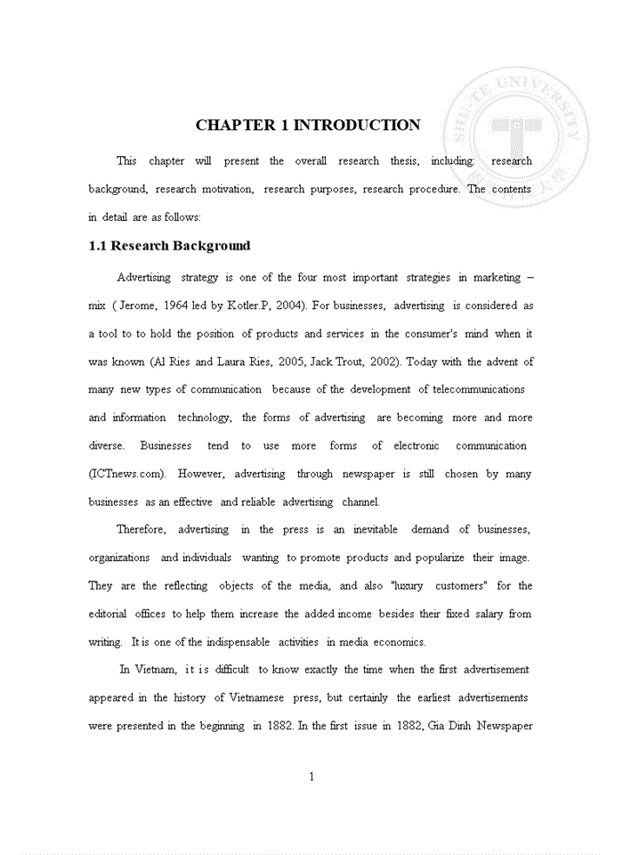 image for page Evaluate customers’ satisfaction with advertising on newspaper at Hung Yen newspaper office