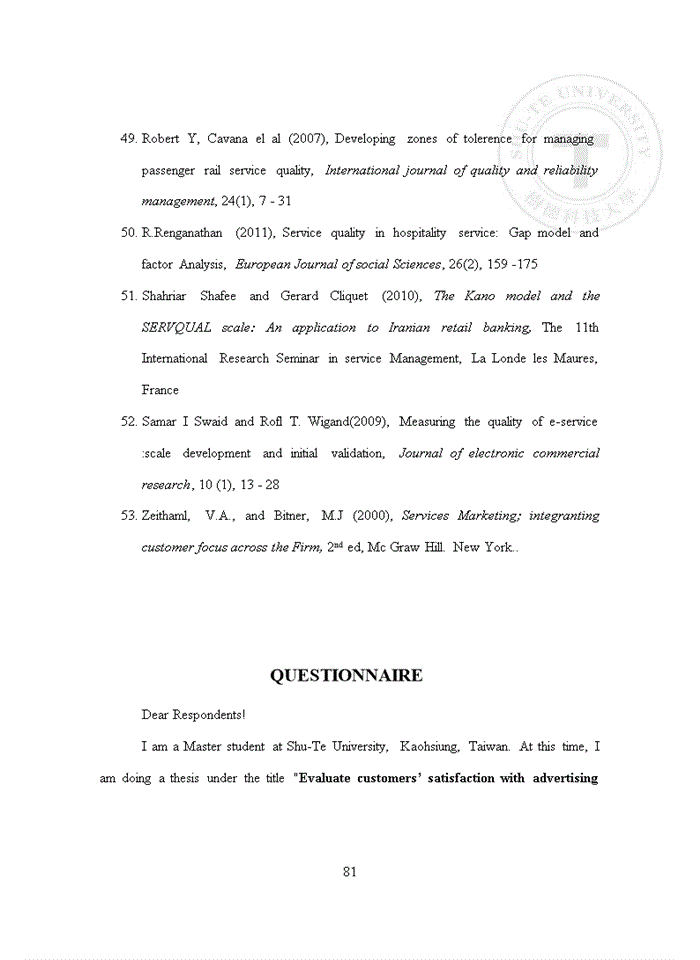 image for page Evaluate customers’ satisfaction with advertising on newspaper at Hung Yen newspaper office