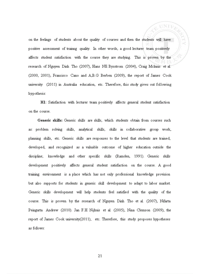 image for page Study on learner’s satisfaction with training quality at job placement centers, hai duong city