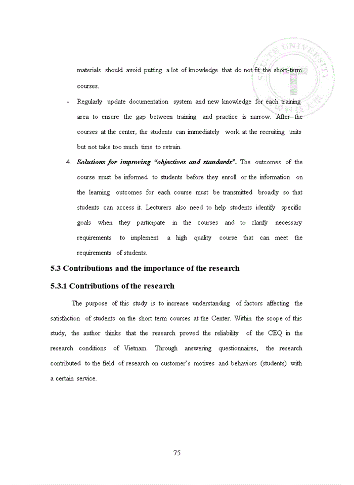 image for page Study on learner’s satisfaction with training quality at job placement centers, hai duong city