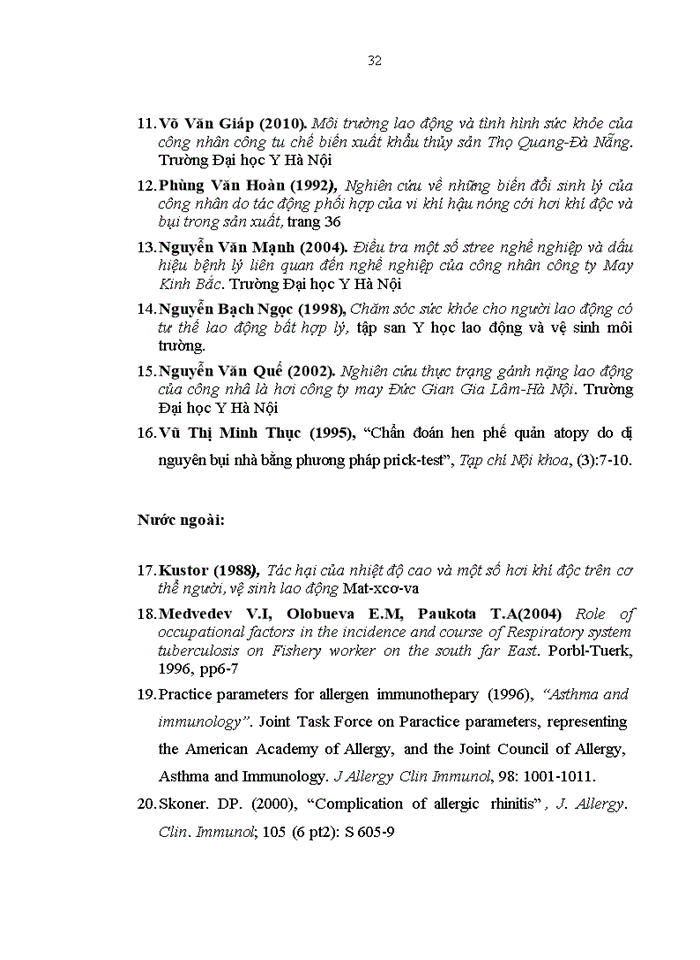 image for page Nghiên cứu thực trạng viêm mũi dị ứng và hpq, mối liên quan với những yếu tố nguy cơ trên công nhân 3 công ty dệt may hà nội năm 2012-2014 và giải pháp can thiệp