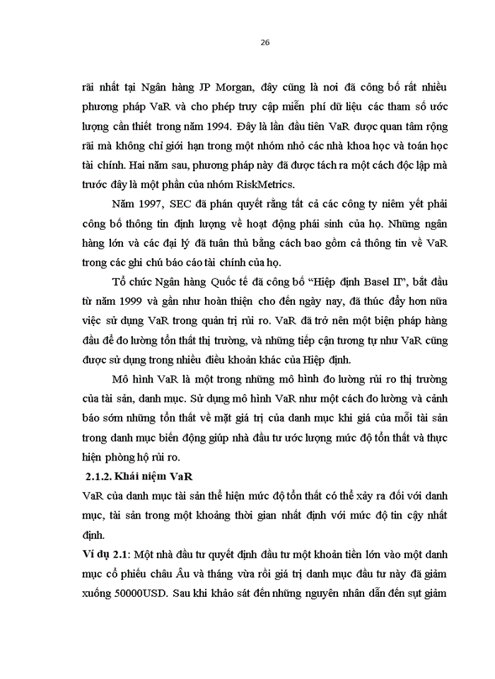 image for page Ứng dụng lý thuyết cực trị trong phân tích và đánh giá rủi ro của một số cổ phiếu trên thị trường chứng khoán Việt Nam