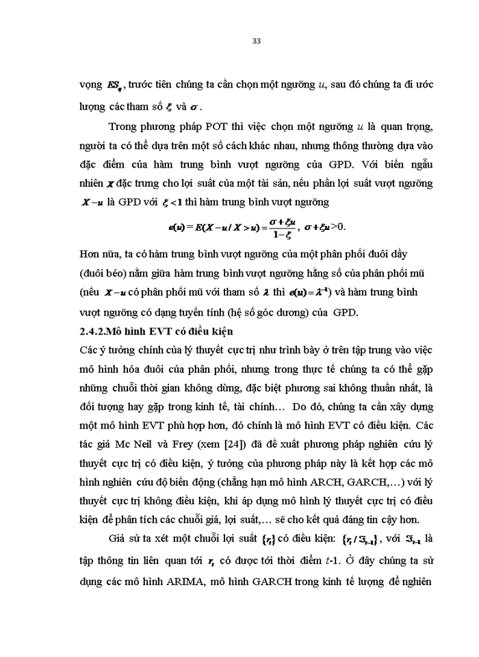 image for page Ứng dụng lý thuyết cực trị trong phân tích và đánh giá rủi ro của một số cổ phiếu trên thị trường chứng khoán Việt Nam