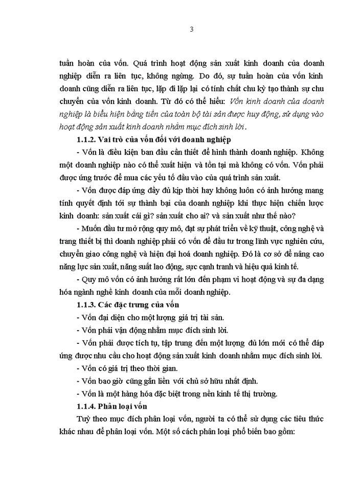 image for page Nâng cao hiệu quả sử dụng vốn tại Công ty cổ phần Tây Hồ - Bộ Quốc phòng