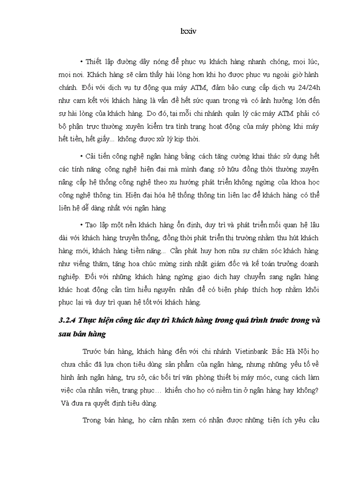 image for page Nâng cao sự hài lòng của khách hàng tại ngân hàng tmcp công thương – chi nhánh bắc hà nội