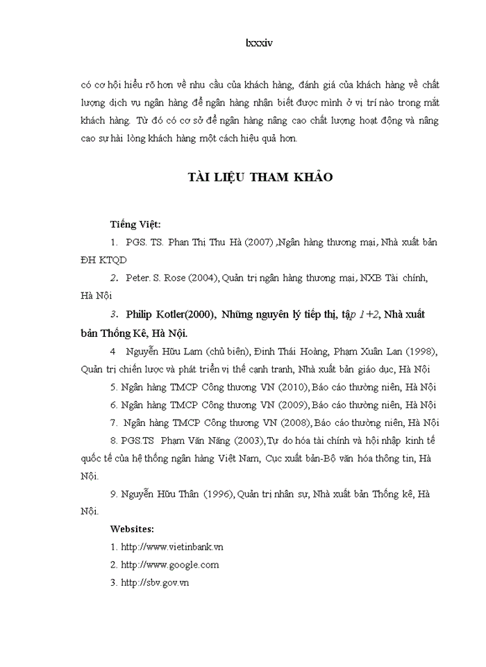 image for page Nâng cao sự hài lòng của khách hàng tại ngân hàng tmcp công thương – chi nhánh bắc hà nội