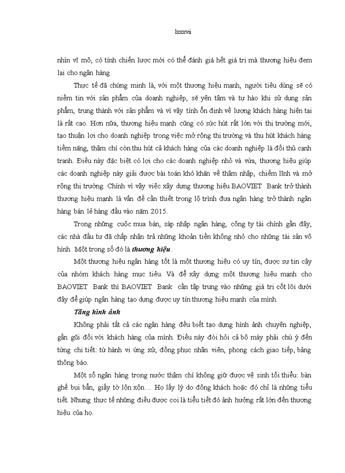 image for page Nâng cao năng lực cạnh tranh của Ngân hàng Thương mại cổ phần Bảo Việt