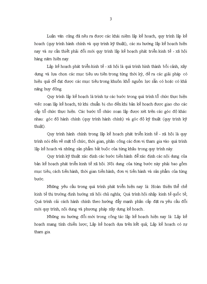 image for page Đổi mới quy trình lập kế hoạch phát triển kinh tế - xã hội hàng năm cấp quốc gia ở Việt Nam