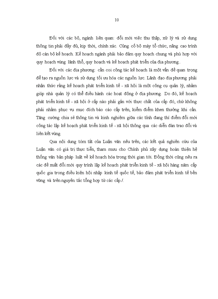 image for page Đổi mới quy trình lập kế hoạch phát triển kinh tế - xã hội hàng năm cấp quốc gia ở Việt Nam