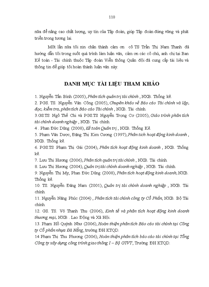 image for page Hoàn thiện phân tích Báo cáo tài chính tại Tập đoàn Viễn thông Quân đội Viettel