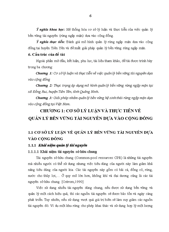 image for page Mô hình quản lý bền vững tài nguyên dựa vào cộng đồng: Trường hợp quản lý rừng ngập mặn tại huyện Tiên Yên, Quảng Ninh