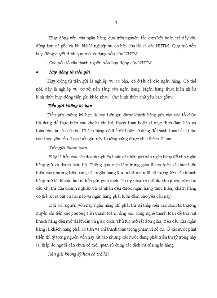 image for page Tăng cường huy động vốn tại Ngân hàng TMCP ĐT&PT Việt Nam – Chi nhánh Hà Nội