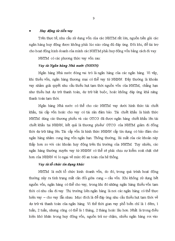 image for page Tăng cường huy động vốn tại Ngân hàng TMCP ĐT&PT Việt Nam – Chi nhánh Hà Nội