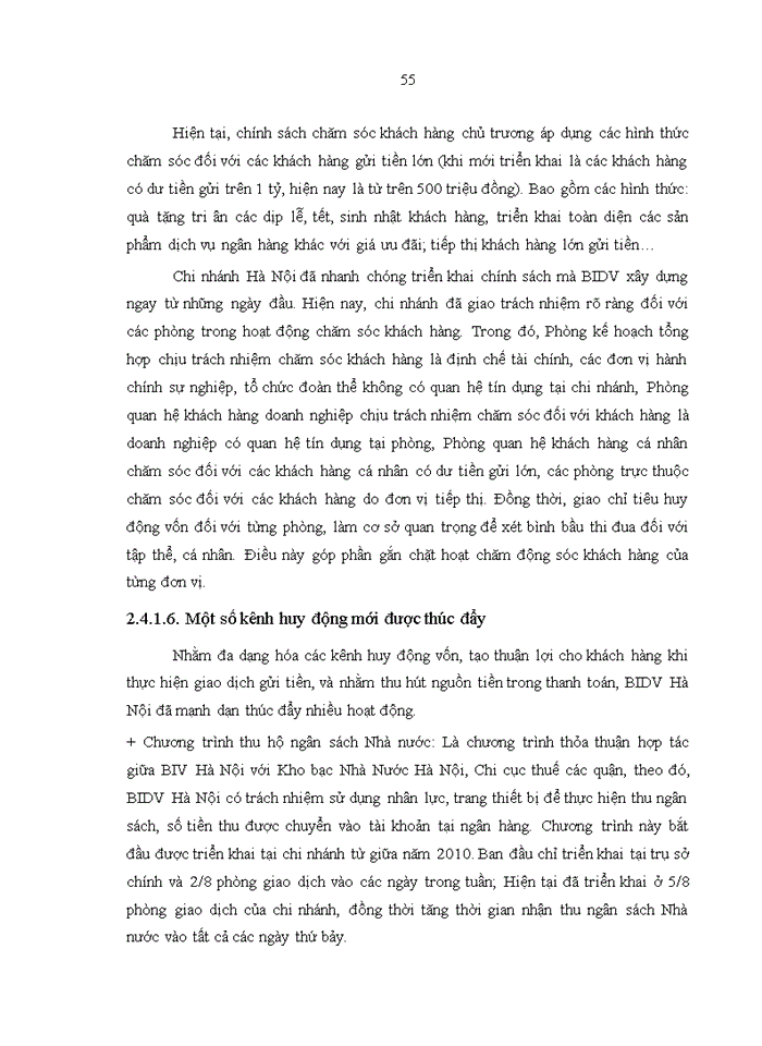 image for page Tăng cường huy động vốn tại Ngân hàng TMCP ĐT&PT Việt Nam – Chi nhánh Hà Nội