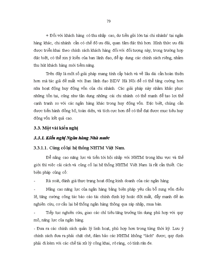 image for page Tăng cường huy động vốn tại Ngân hàng TMCP ĐT&PT Việt Nam – Chi nhánh Hà Nội