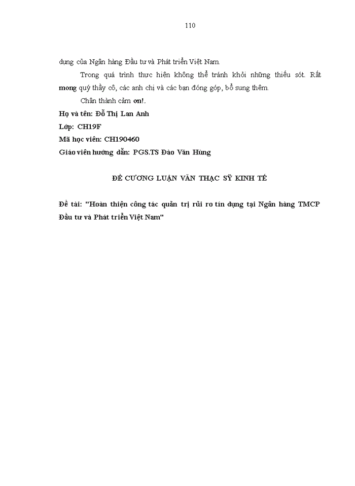 image for page Hoàn thiện công tác quản trị rủi ro tín dụng tại Ngân hàng TMCP Đầu tư và Phát triển Việt Nam