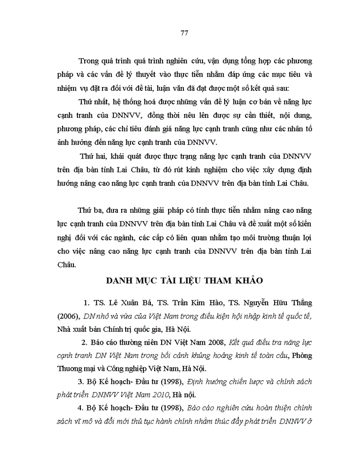 image for page Nâng cao năng lực cạnh tranh của Doanh nghiệp nhỏ và vừa trên địa bàn tỉnh Lai Châu