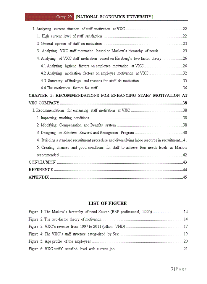 image for page Enhancing staff motivation at Vinh Xuan Company